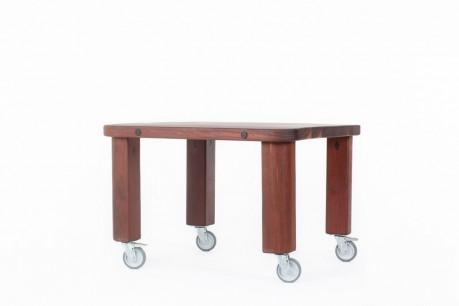 Zanini De Zanine Caldas square dining table in IPE 2004
