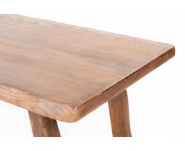 Rectangular dining table brutalist design 1950