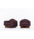 Pierre Guariche armchairs model Monaco edition Burov 2000 set of 2