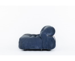 Tobia and Afra Scarpa sofa model Soriana edition Cassina 1970