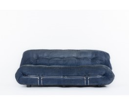 Tobia and Afra Scarpa sofa model Soriana edition Cassina 1970