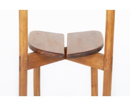 Chaises Pierre Gautier Delaye modèle Grain de café édition Vergneres 1960 set de 8