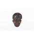 Wall mask in ceramic African design