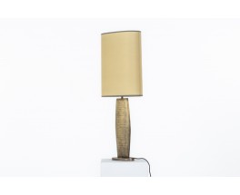 Table lamp in bronze 1950