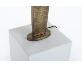 Table lamp in bronze 1950