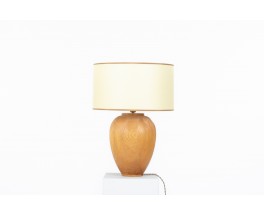 Table lamp in pine 1950