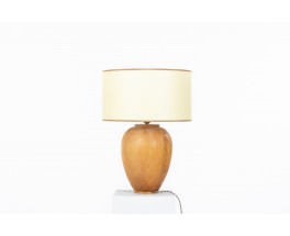 Table lamp in pine 1950