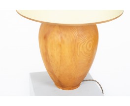 Table lamp in pine 1950