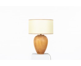 Table lamp in pine 1950