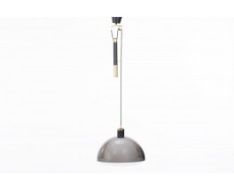 Pendant light with counterweight edition Stilux Milano 1965