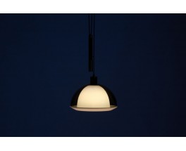 Pendant light with counterweight edition Stilux Milano 1965