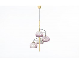 4-light pendant light Stilux Milano edition 1965