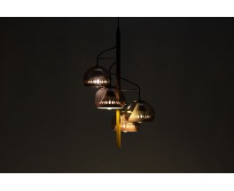 4-light pendant light Stilux Milano edition 1965