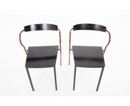 Pascal Mourgue chairs model Rio edition Artelano 1991 set of 6