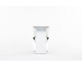 Fauteuil prototype en aluminium 1980