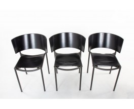 Chaises Philippe Starck modèle Lila Hunter édition XO 1988 set de 10