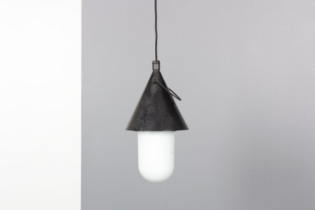 Suspension métal et opaline édition Siemens 1930