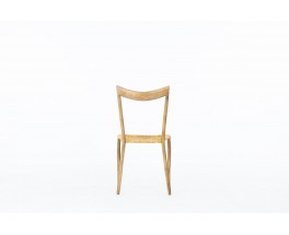 Val Padilla chairs model Manila rope edition Jasper Conran 1970 set of 4