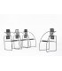 Mario Botta chairs model Quinta edition Alias 1985 set of 4