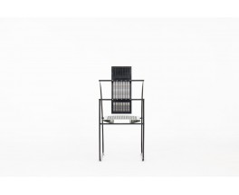 Mario Botta chairs model Quinta edition Alias 1985 set of 4