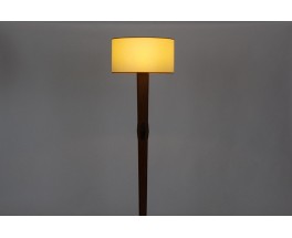 Floor lamp in rosewood and ebony Art Deco design 1930