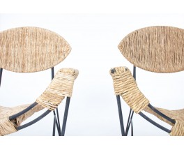 Tom Dixon armchairs model Banana edition Cappellini 1980 set of 2