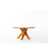 Pierre Chapo dining table T21 model in elm 1970