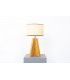 Table lamp model Helios in oak Collection Galerie44