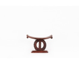 Tabouret en bois modèle Ashanti design Africain 1950