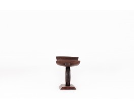 Tabouret en bois modèle Ashanti design Africain 1950