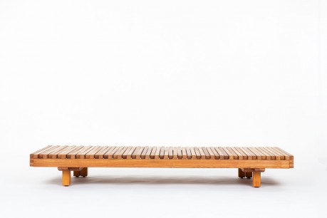 Pierre Chapo bench model L07 in elm 1980