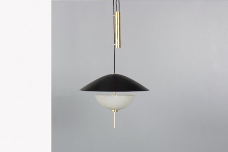 Suspension Pierre Disderot modèle 3040 à contrepoids 1952