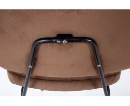 Pierre Paulin chairs model CM196 edition Airborne 1950 set of 8
