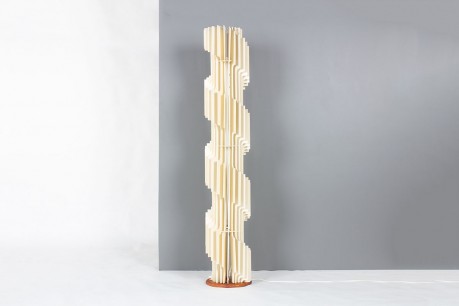 Lampadaire Siméon Colin modèle spirale 1960