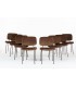 Pierre Paulin chairs model CM196 edition Airborne 1950 set of 8