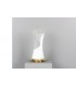 Carlo Nason table lamp in glass and brass edition Mazzega 1970