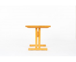 Charlotte Perriand rectangular dining table in pine Les Arcs 1950