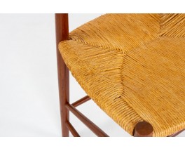 Chaises Peter Hvidt et Orla Molgaard-Nielsen modèle 316 édition Soborg Mobelfabrik 1960 set of 6