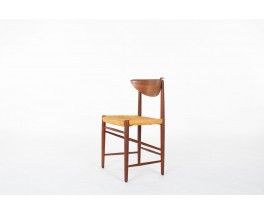 Chaises Peter Hvidt et Orla Molgaard-Nielsen modèle 316 édition Soborg Mobelfabrik 1960 set of 6