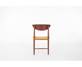 Chaises Peter Hvidt et Orla Molgaard-Nielsen modèle 316 édition Soborg Mobelfabrik 1960 set of 6