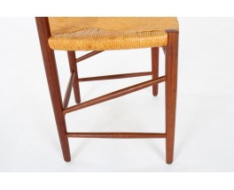 Chaises Peter Hvidt et Orla Molgaard-Nielsen modèle 316 édition Soborg Mobelfabrik 1960 set of 6