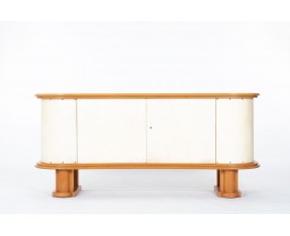Sideboard in Cherrywood and parchment 1930