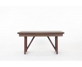 Table De Repas Rectangulaire Guillerme Et Chambron En Chêne 1950