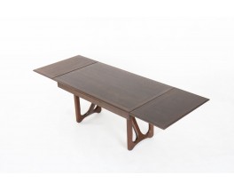 Table De Repas Rectangulaire Guillerme Et Chambron En Chêne 1950