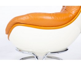 Michel Cadestin armchairs model Karate edition Airborne 1970 set of 2