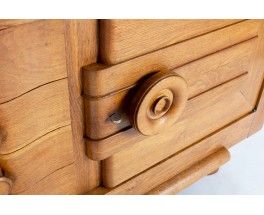 Storage unit in oak 2 doors 1930