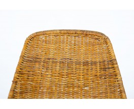 Gian Franco Legler chairs model Basket edition Pierantonio Bonacina 1950 set of 6