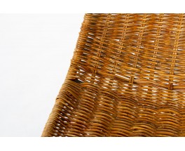 Chaises Gian Franco Legler modèle Basket édition Pierantonio Bonacina 1950 set de 6