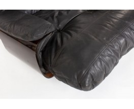 Michel Ducaroy armchairs model Marsala with footrest edition Ligne Roset 1970 set of 2
