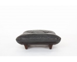 Michel Ducaroy armchairs model Marsala with footrest edition Ligne Roset 1970 set of 2